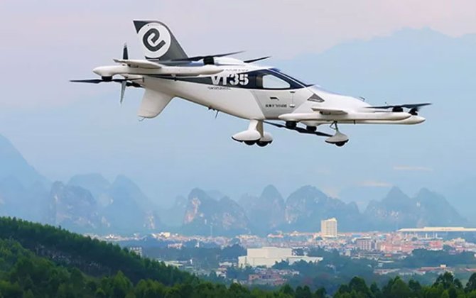 В Китае 10-минутный полет на воздушном такси будет стоить около $8