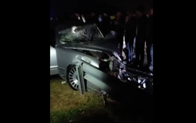 Жуткое ДТП в Шеки, людей из автомобилей извлекали спасатели