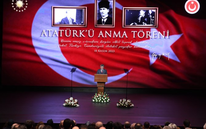 В Гяндже прошла церемония памяти Ататюрка