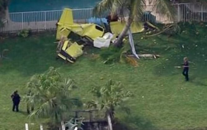 Во Флориде разбился самолет с гумпомощью для Ямайки