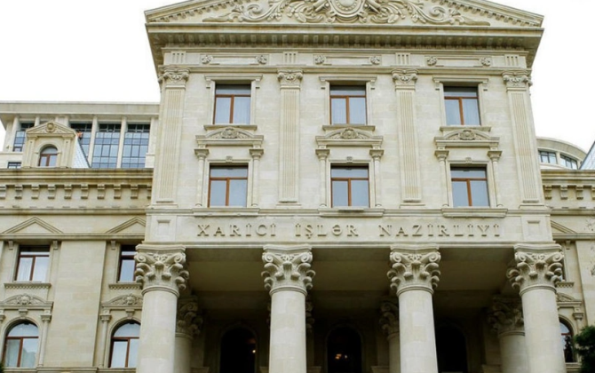 Azərbaycan XİN təyyarə qəzası ilə əlaqədar Türkiyəyə başsağlığı verib