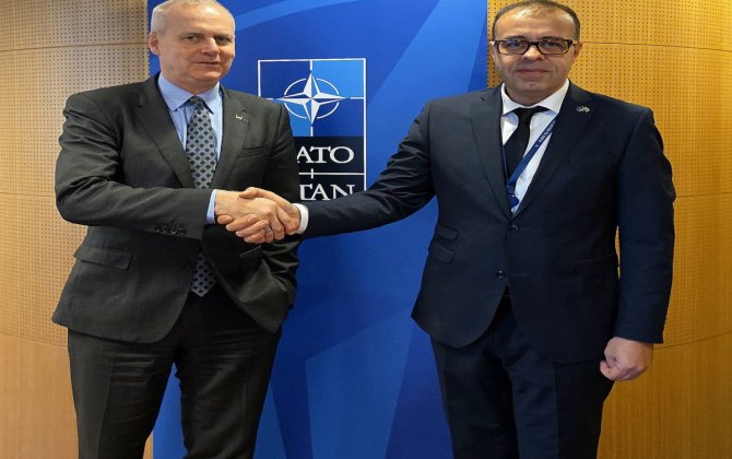 Azərbaycan nümayəndəsi NATO Baş katibinin köməkçisi ilə görüşüb