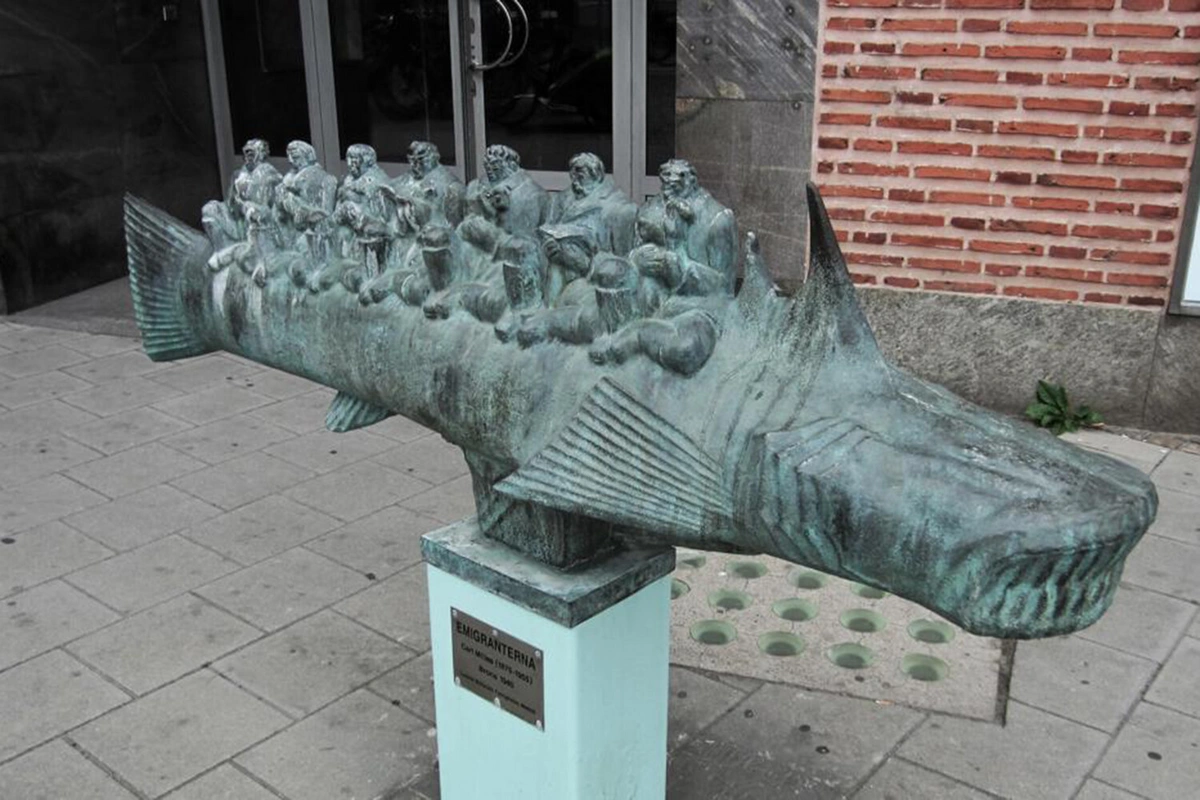 İsveçdə 125 kiloqramlıq tunc heykəl oğurlanıb