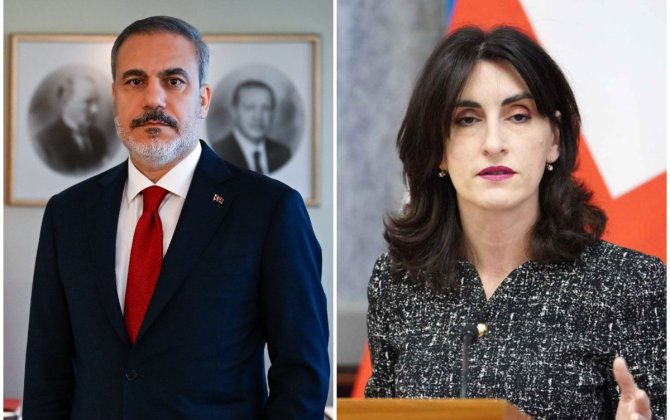 Türkiyə və Gürcüstan XİN rəhbərləri axtarış-xilasetmə əməliyyatlarını müzakirə ediblər