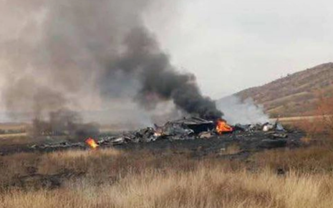 Qəzaya uğrayan Türkiyə hərbi təyyarəsinin bütün ekipaj üzvü həlak olub