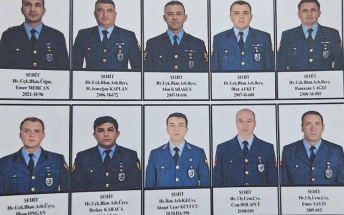 Минобороны Турции опубликовало имена 20 погибших военнослужащих