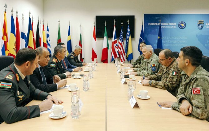 Zakir Həsənov Türk kontingentini ziyarət edib, şəhid hərbçilərlə bağlı başsağlığı verib - FOTO