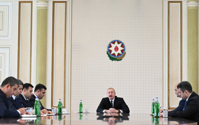 İlham Əliyev yeni icra başçılarını QƏBUL ETDİ - FOTOLAR