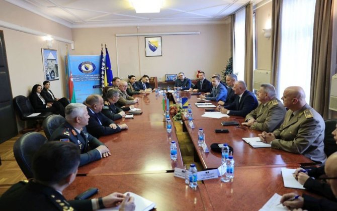 Azərbaycanla Bosniya və Herseqovina arasında hərbi əməkdaşlıq planı imzalanıb