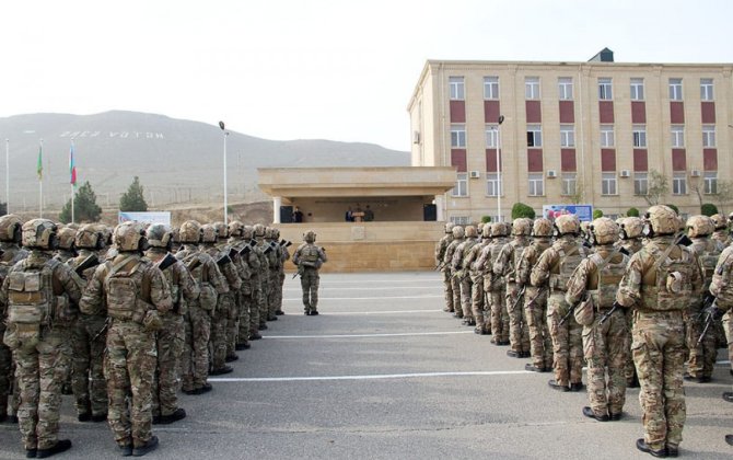 XTQ mənsublarının xüsusi tibb hazırlığı kursunun açılışı olub - FOTO