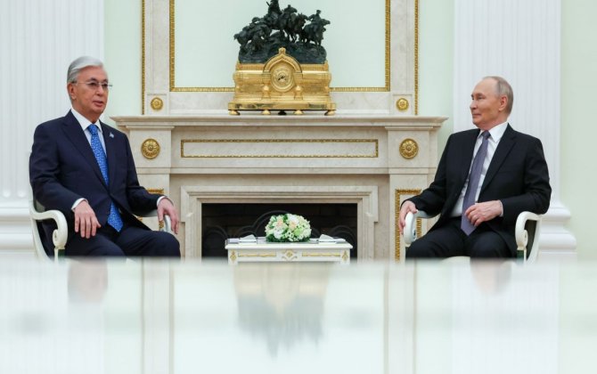 Putin və Tokayev strateji tərəfdaşlıq və müttəfiqlik haqqında Bəyannamə imzalayıb