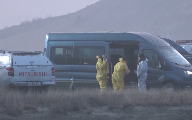 Продолжаются работы на месте крушения турецкого самолета в Грузии