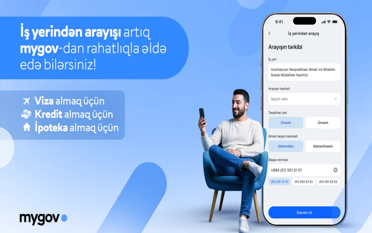 İş yerinə dair arayışın alınması 
