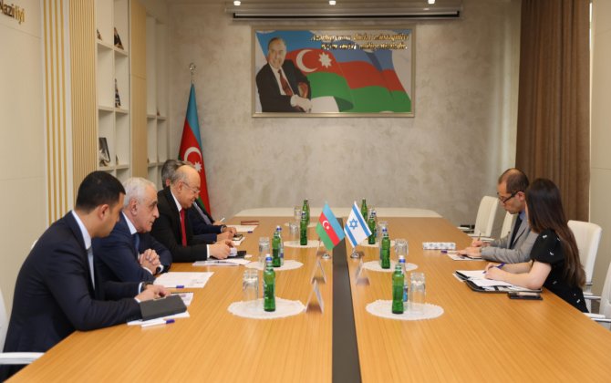 Kəmaləddin Heydərov İsrail səfiri ilə görüşüb - FOTO