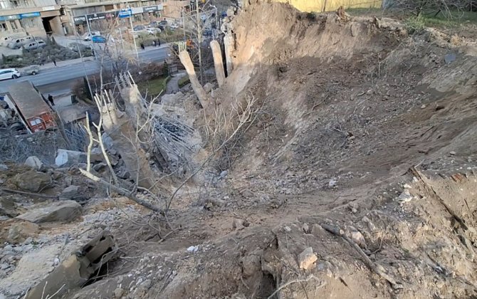 Rusiyanın Kiyevə hücumu zamanı Azərbaycan səfirliyinin ərazisinə ciddi ziyan dəyib