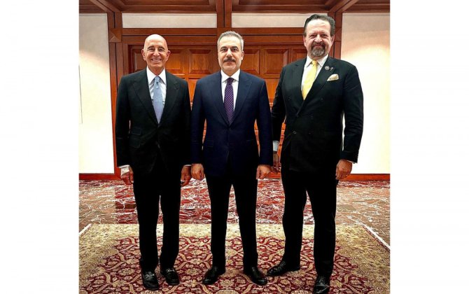 Hakan Fidan amerikalı rəsmilərlə görüşüb