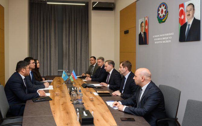 Qazaxıstan Azərbaycanın kibertəhlükəsizlik sahəsindəki təcrübəsi ilə maraqlanır - FOTO