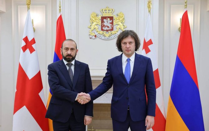 Кобахидзе и Мирзоян обсудили использование транзитного потенциала Грузии и Армении