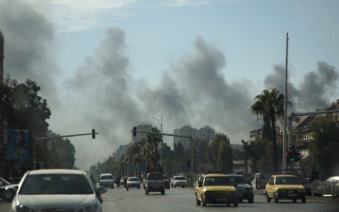 Dəməşqin qərbində bir neçə partlayış baş verib