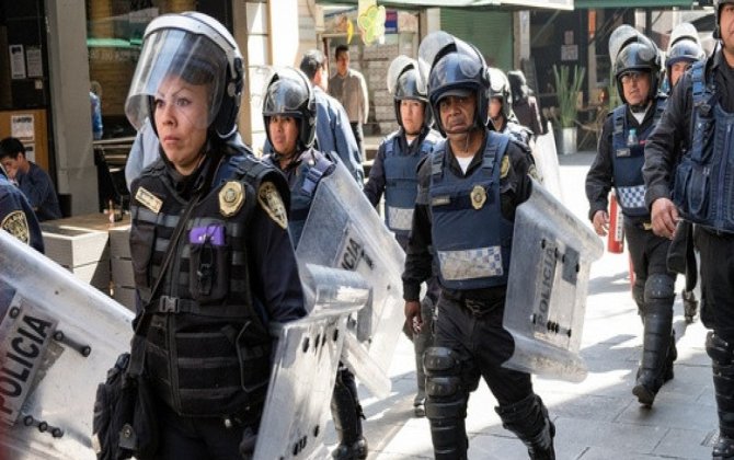 В Мексике в ходе марша 