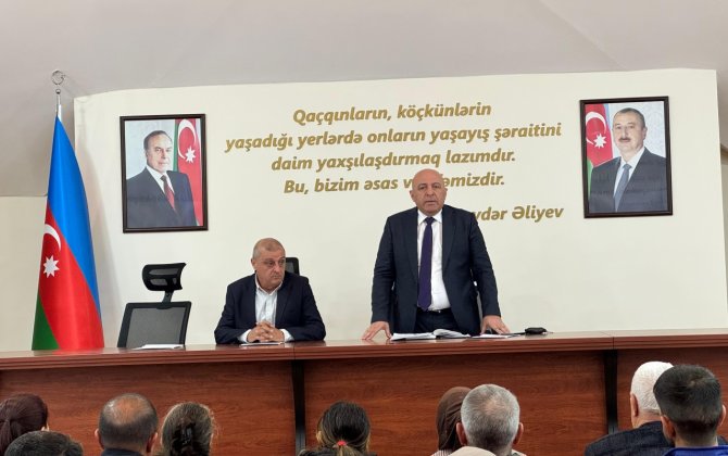 Keçmiş məcburi köçkünlər növbəti dəfə maarifləndirildi - FOTOLAR