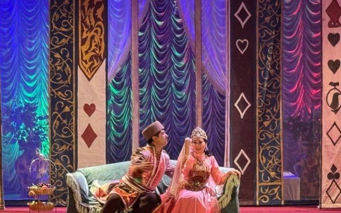 Türkmənistanda Üzeyir Hacıbəylinin operettası nümayiş olundu - FOTO