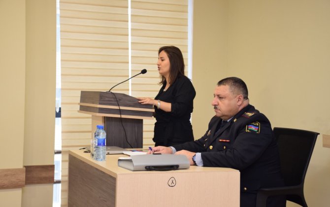 Polis Akademiyasında interaktiv dərslər keçirildi - FOTOLAR