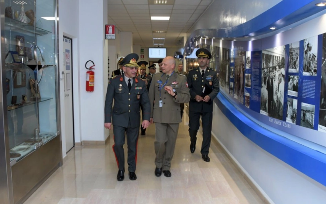 Azərbaycan hərbi nümayəndə heyəti NATO-nun Müdafiə Kollecində olub