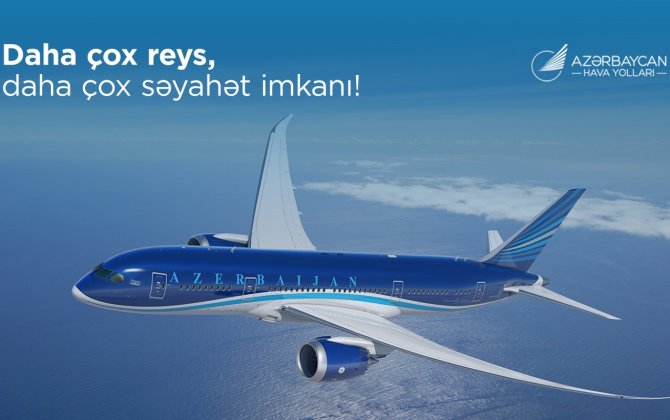 AZAL 20-dən çox beynəlxalq istiqamət üzrə reyslərin tezliyini artırır 