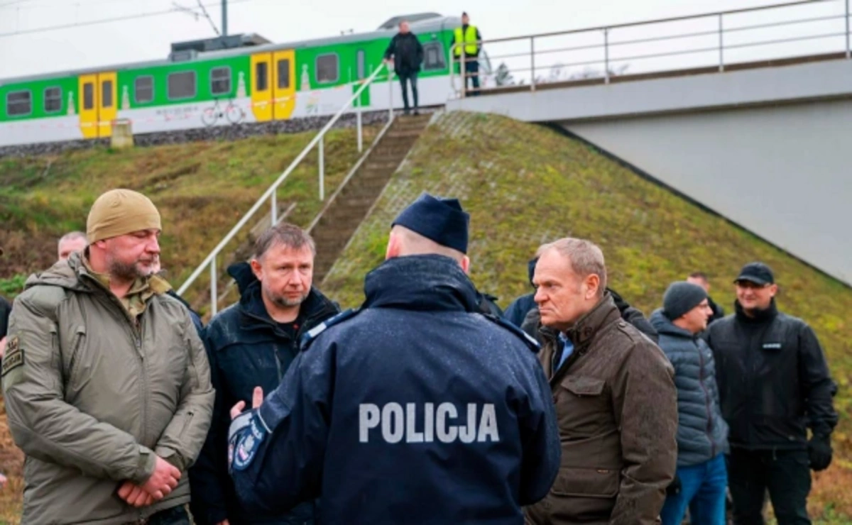 Polşa dəmir yolunda törədilmiş diversiyalarda 