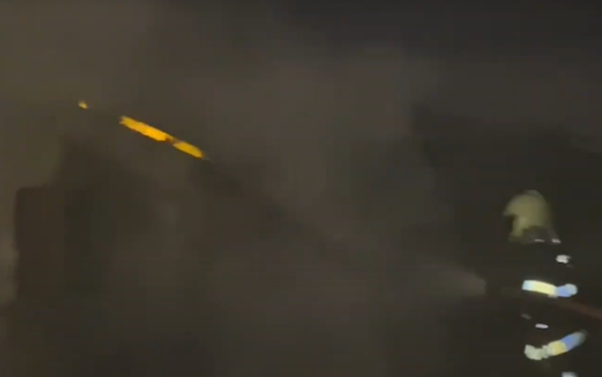 Ələt-Astara yolunda yük maşını yandı - VİDEO