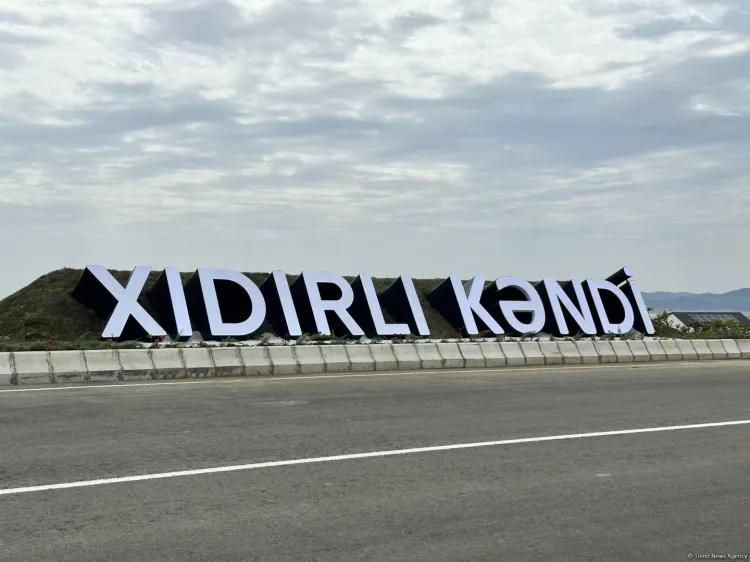 Ağdamın Xıdırlı kəndinə növbəti köç karvanı yola salındı