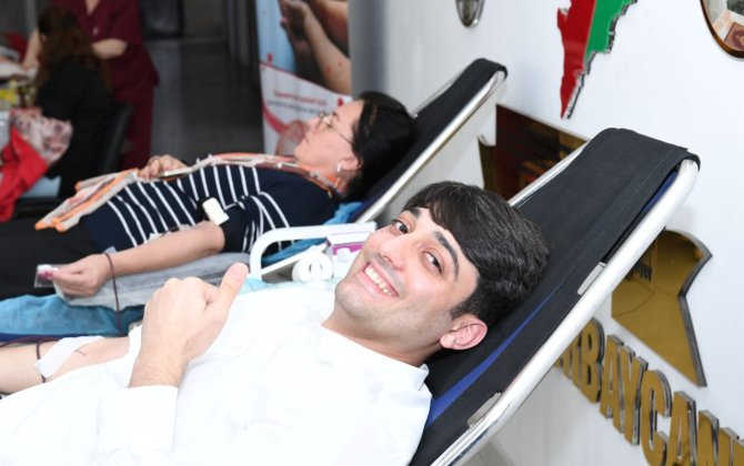 Dövlət Komitəsində qanvermə aksiyası keçirilib - FOTOLAR