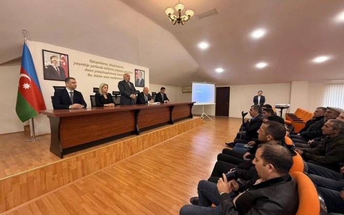 Kəlbəcər şəhərinin sakinləri sosial müdafiə tədbirləri ilə bağlı maarifləndirilib - FOTO