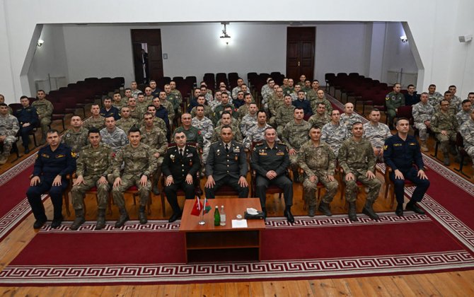 Türkiyə Milli Müdafiə Universitetinin nümayəndə heyəti Azərbaycana gəlib - FOTO