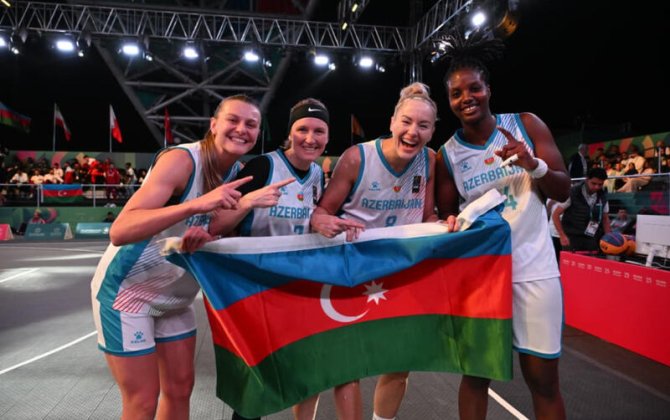 Азербайджанская сборная по баскетболу 3х3 взяла золото Исламиады