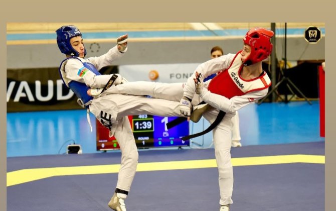 Азербайджанские тхэквондисты завоевали медали на чемпионате Европы-(ФОТО)