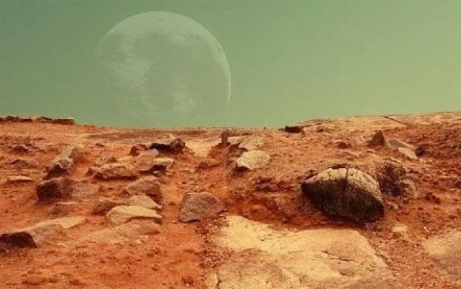 Marsda planetə aid olmayan daş tapıldı