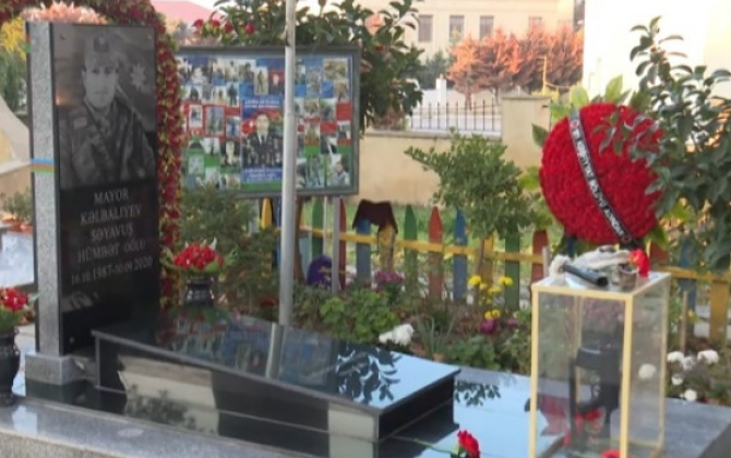 Bakıda iki şəhidin məzarı qarət edilib - VİDEO