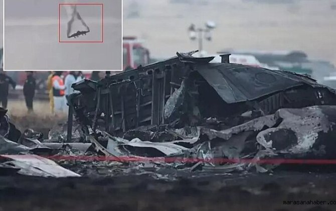 Türkiyə təyyarəsi cəmi 5 saniyəyə parça-parça olub