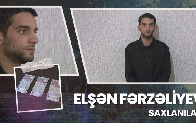 Üç evdən oğurluq edən şəxs həbs olundu - VİDEO