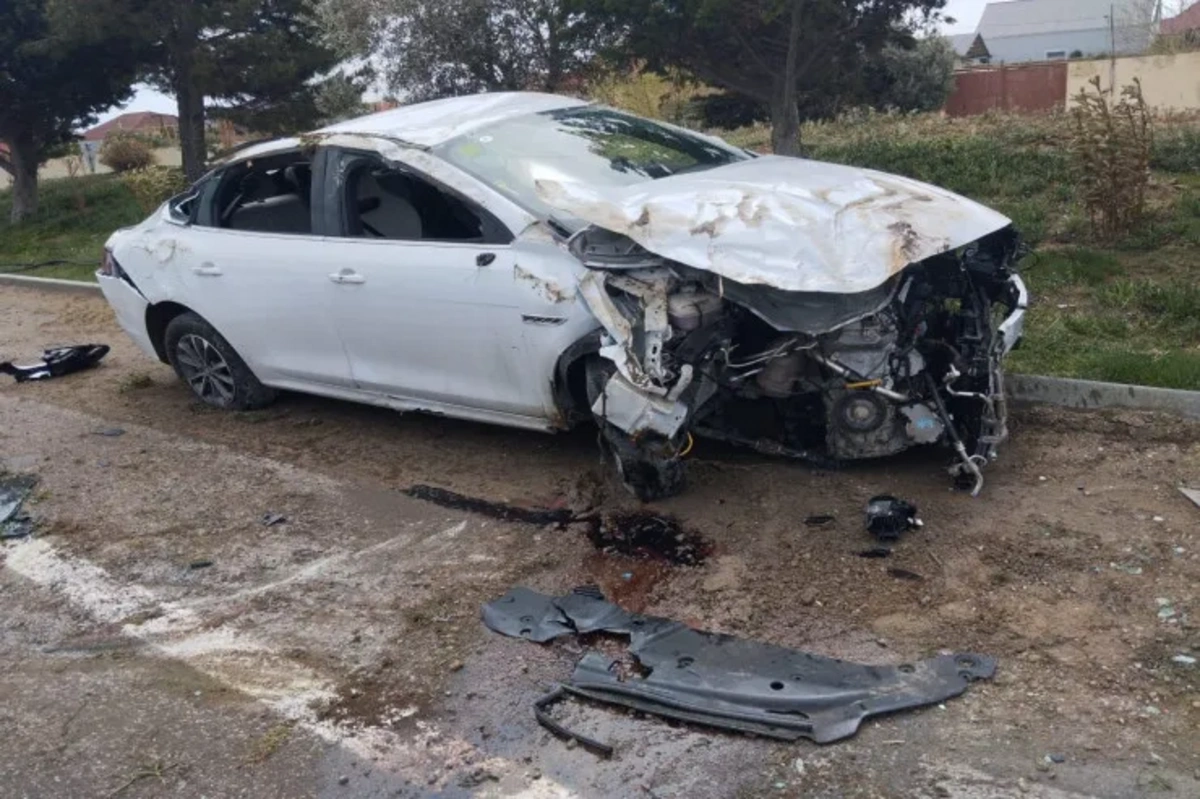 Avtoyuma məntəqəsindən BYD qaçırıb qəza törətdi
