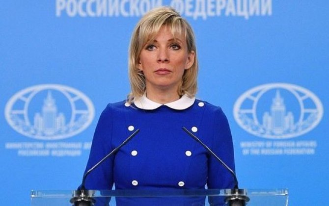 Zaxarova Ermənistan-Azərbaycan münasibətlərinin normallaşmasından danışıb