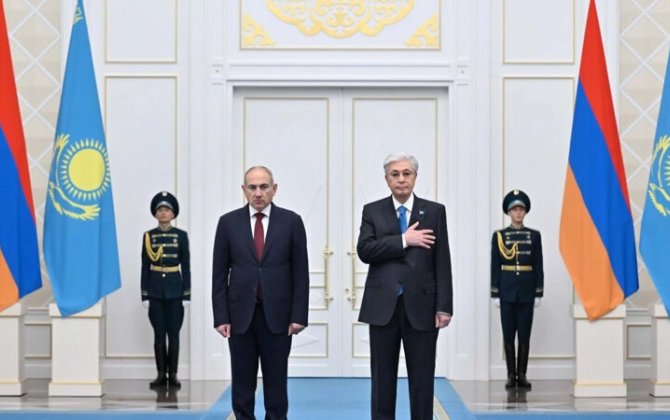 Astanada Tokayev və Paşinyan arasında görüş keçirilir