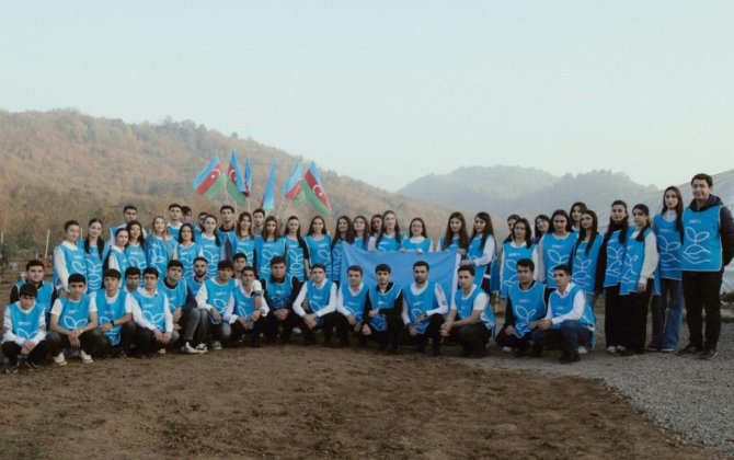 Leyla, Arzu və Alena Əliyevalar Lənkəranda ekoloji aksiyalarda iştirak ediblər - FOTOLAR