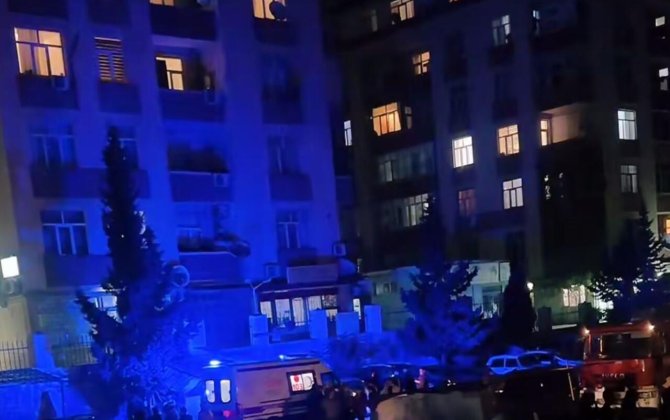 Mehdiabadda çoxmərtəbəli yaşayış binasındakı yanğında 3 nəfər tüstüdən zəhərləndi