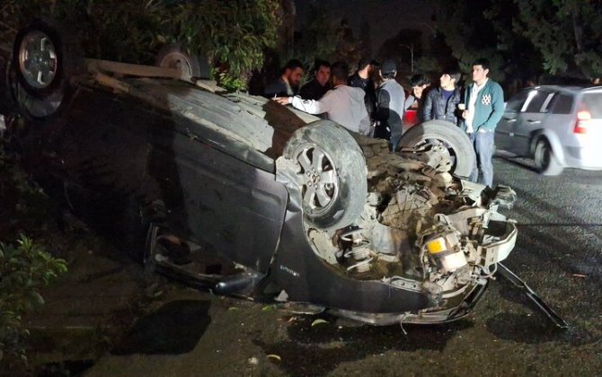 Lənkəranda iki maşın toqquşdu - Xəsarət alanlar var