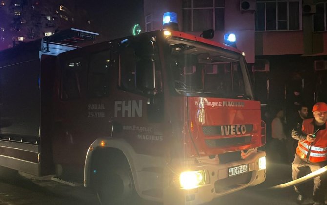 После пожара в Ясамальском районе задержан директор клиники