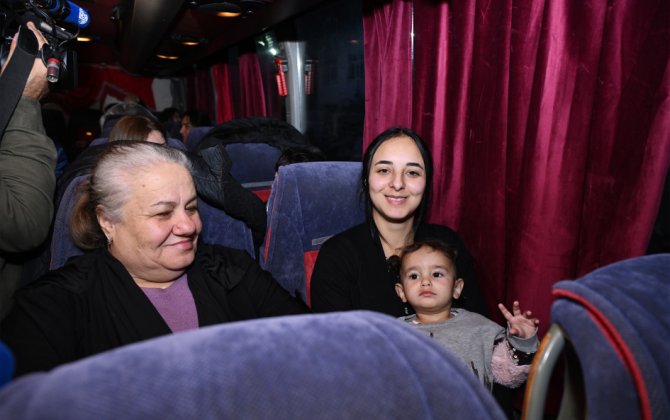 Zəngilanın Məmmədbəyli kəndinə növbəti köç karvanı yola salındı - FOTO