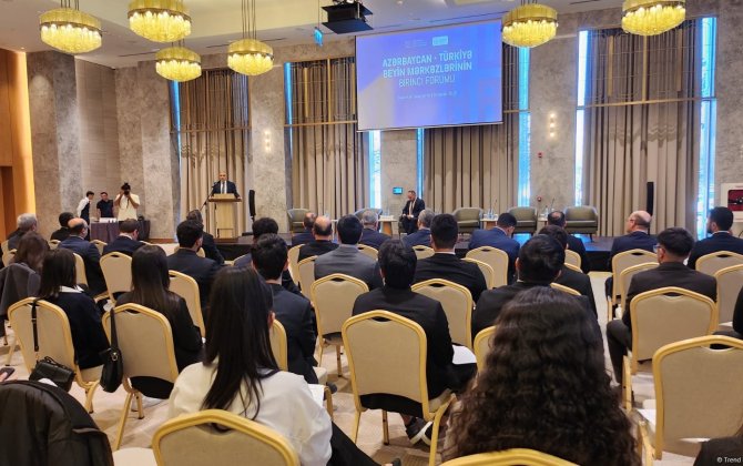 Azərbaycan-Türkiyə Beyin Mərkəzlərinin Birinci Şuşa Forumu keçirilir - FOTOLAR